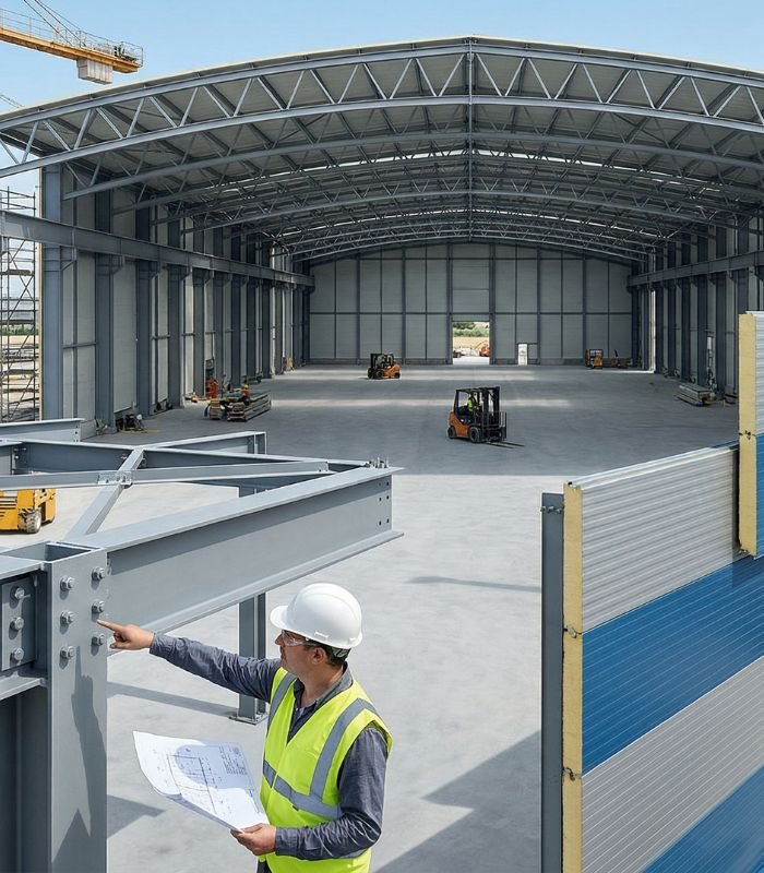 Steel Structure Construction and Industrial Solutions