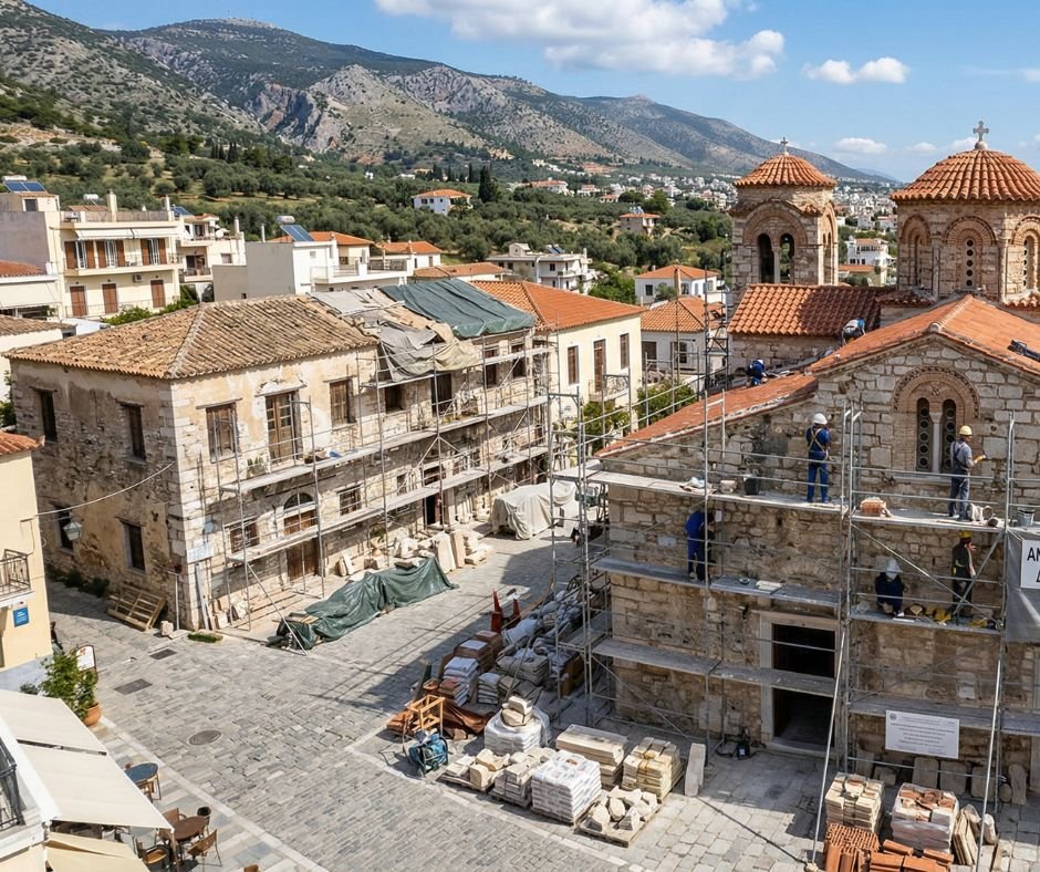 Αναστηλώσεις Μνημείων και Ιστορικών Κτιρίων